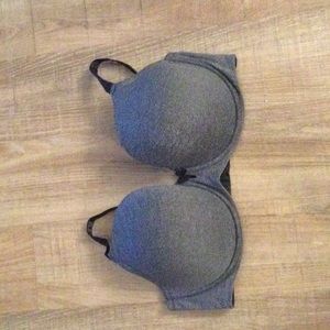 Charcoal gray T-shirt bra NWOT